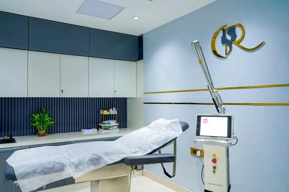 Advanced laser suite equipped with the Syneron Candela CO2RE laser system for skin resurfacing